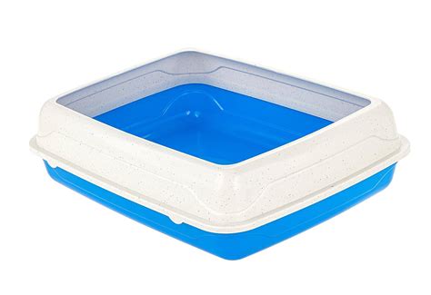 Cat Litter Tray Pussy M Blue Happetgeneralkuweta M Niebieska Pussyq M