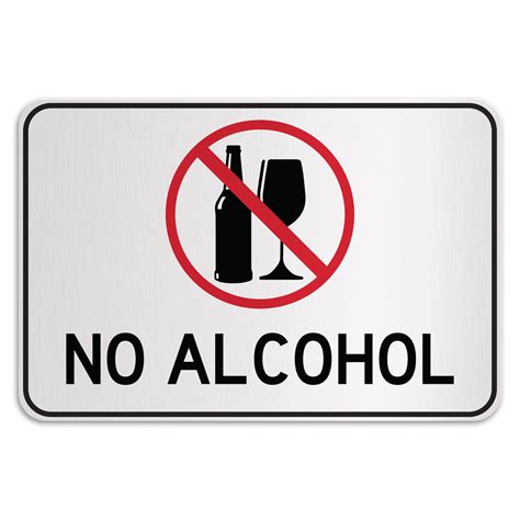 No Alcohol American Sign Company