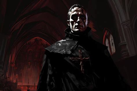 Premium Ai Image Inquisitor In The Church