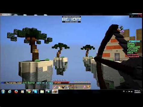 Partida Ganada En Sky Wars Youtube