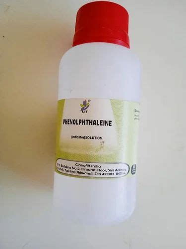 Phenolphthalein Indicator Solution For Laboratory Grade Reagent At Rs 120 Bottle In Nashik