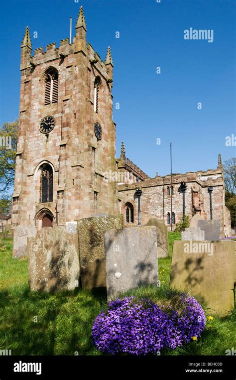 Hartington Church Peak District village of Hartington Derbyshire ...