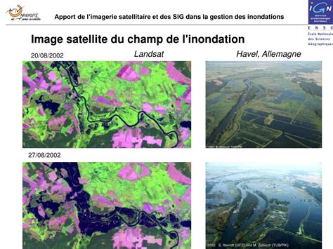 Ppt Apport De Limagerie Satellitaire Et Des Sig Dans La Gestion Des