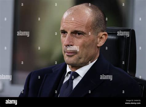 Massimiliano Allegri Head Coach Of Juventus FC Looks On During The