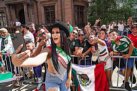 Vibrant Mexican Day Parade in Midtown