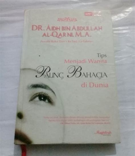 Jual Tips Menjadi Wanita Paling Bahagia Di Dunia By Dr Aidh Bin