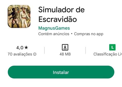 Jogo Que Simula A Escravid O E Incentiva Tortura Denunciado Por