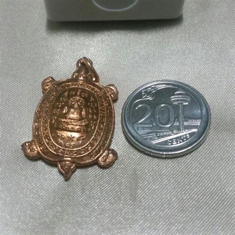 Lp Liew Phaya Tao Wealth Turtle Thai Amulet Everything Else On Carousell