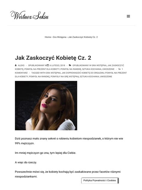 Jak Zaskoczyć Kobietę Cz 2 Wirtuoz Seksu Pdf