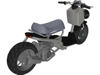 Honda Ruckus CAD Model (2023) - 3DCADBrowser