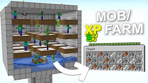 Minecraft Easiest Mob XP Farm Tutorial 1 20 Without Spawner YouTube