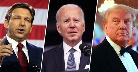 Biden Beats Trump Marginally Trails Desantis In New Gop Poll