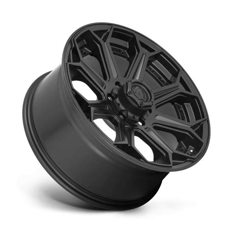 Fuel D706 SIEGE Matte Black Wheels