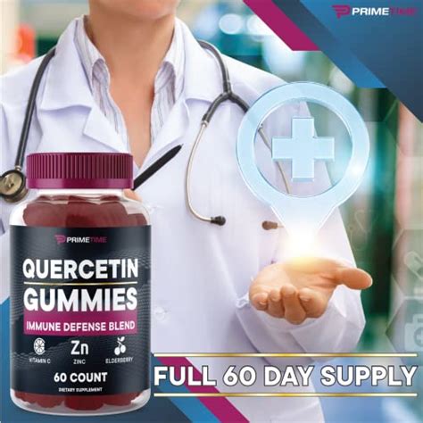 Primetime Sports Quercetin Zinc Vitamin C 1000mg Gummies