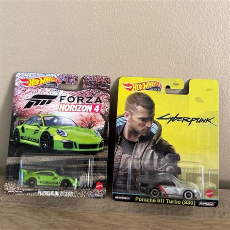 Forza Horizon 4 Porsche 911 Gt3 Rs Hot Wheels Premium Edition Porsche 911 Turbo Mercari