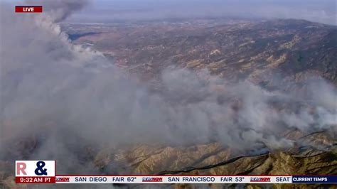 Mandatory Evacuations Orange County Fire Rages In Silverado Canyon