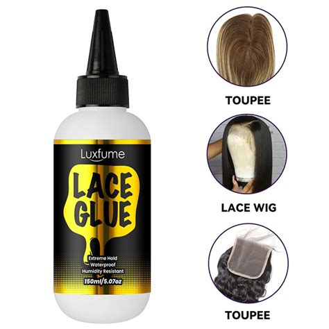 150ml Lace Wig Glue Hair Replacement Adhesive Water Resistant Lace Glue