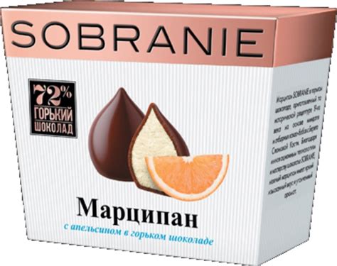 Купить Кондитерские изделия Sobranie конфеты Марципан в горьком ...