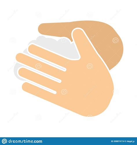 Hand Washing Icon Stock Vector Illustration Of Clean 208874114