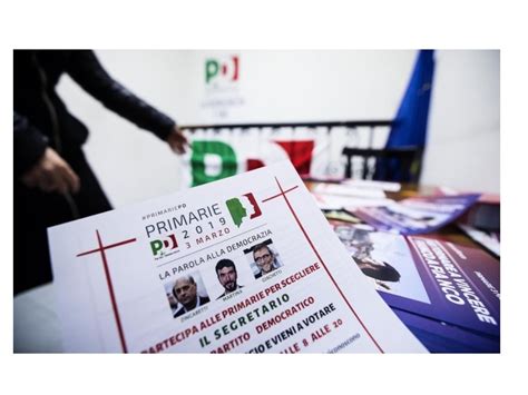 Primarie Pd Si Vota Il Nuovo Segretario Martina Giachetti O