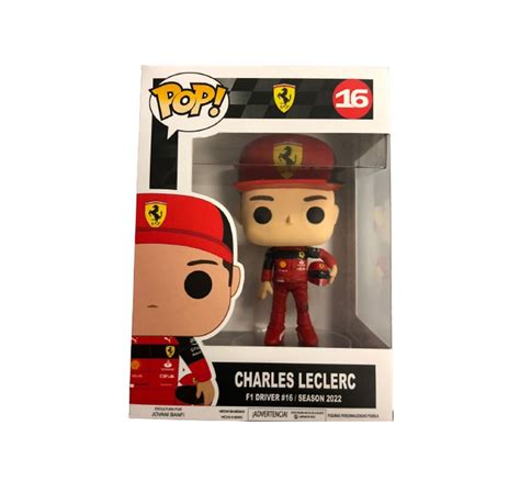 Figura Tipo Funko Pop Charles Leclerc AutoColeccionismo