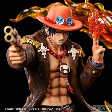 Plex One Piece Log Collection Large Statue Portgas D Ace