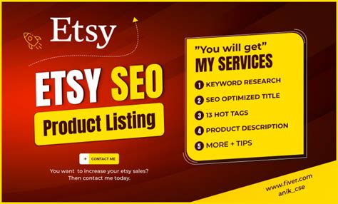 Do Etsy Seo Product Listing With Title Description And Tags That Boost Sales By Anikcse48 Fiverr