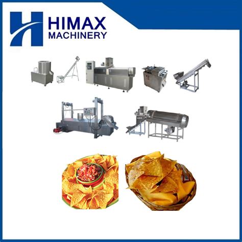 Stainless Steel Twin Screw Tortilla Chips Making Machine China Food