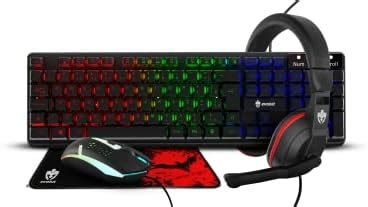 Combo Gamer Pichau Netuno X Rainbow Teclado Abnt Mouse Dpi