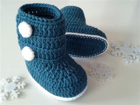 Häkelanleitung Baby Booties