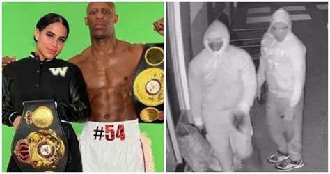 El boxeador cubano Yordenis Ugás tras ser víctima de robo en su casa