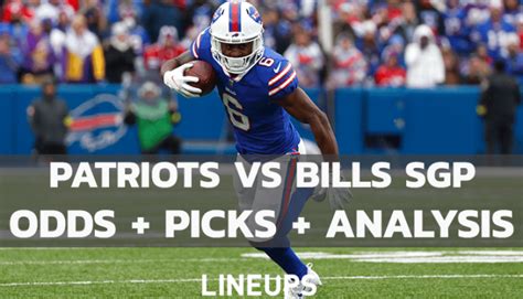 NFL Week 13 Bills Vs Patriots SGP Strategy And Same Game Parlay Picks