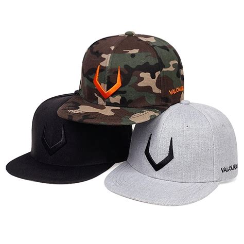 Novo 3d chifre bordado boné de beisebol moda algodão hip hop snapback