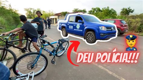 Deu Pol Cia Na Rua Do Grau Evolu O No Grau Bike Vlog Youtube