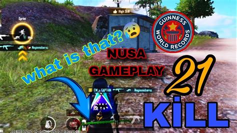 MOST AGGRESSİVE GAMEPLAY 21KİLL KILL RECORD FOR THİS MAP Best NUSA