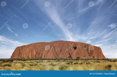 Uluru Is A Large Sandstone Rock Formation Located In Uluru Kata Tjuta