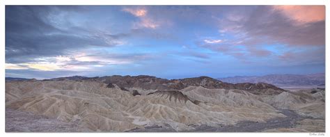 Zabriskie Point Sunrise Panorama | Focal World