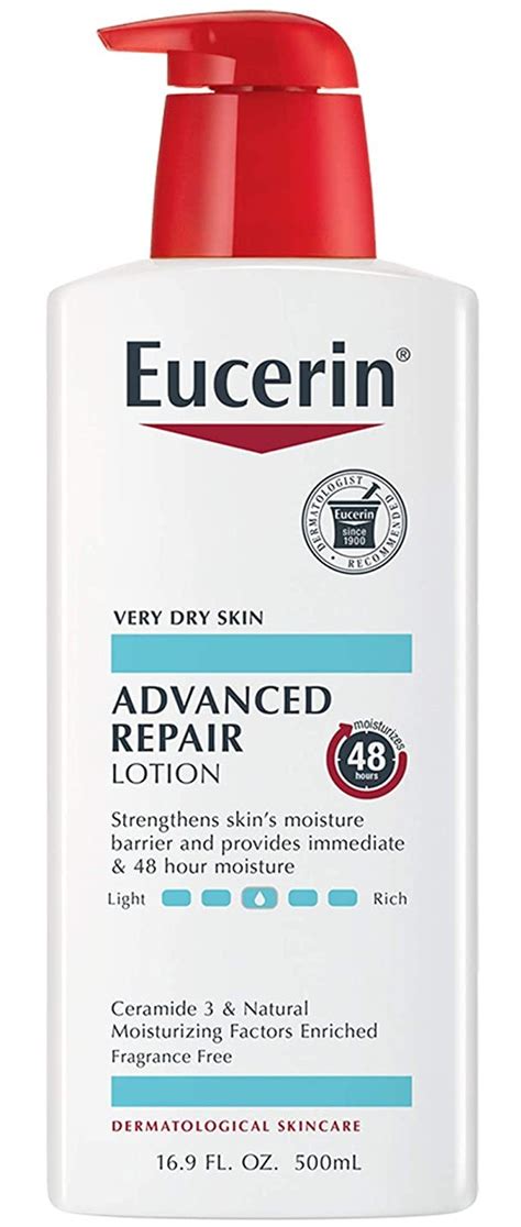 Eucerin Advanced Repair Lotion Ingredients Explained