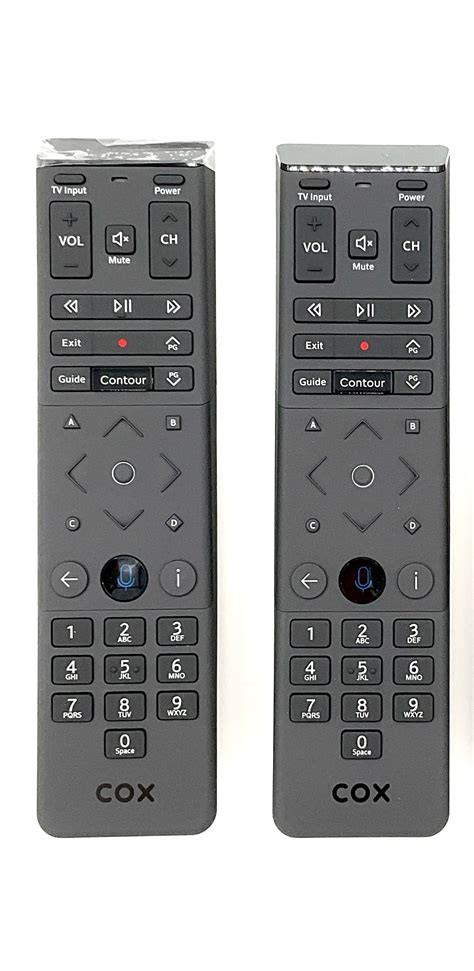 2 Pack Replacement Cox Voice Remote Control Xr15 For Tvs Cable Box Audio Devices