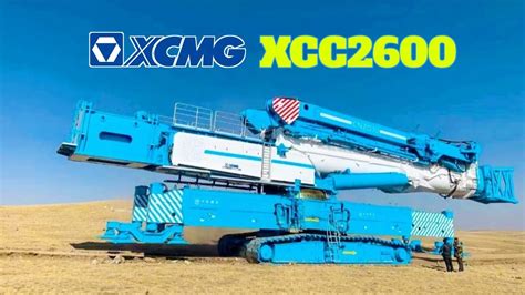 Xcmg Xcc Telescopic Crawler Crane Xcmg Crawlercrane Largest