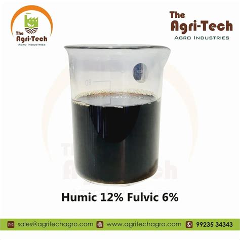 Humic 12 Fulvic 6 Liquid 50 Litre At Rs 55 Litre In Aurangabad