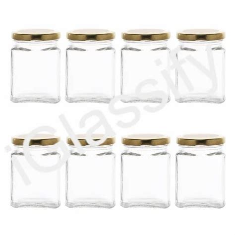 Lug Cap Tin 250ml ITC Square Glass Jar At Rs 13 Piece In New Delhi