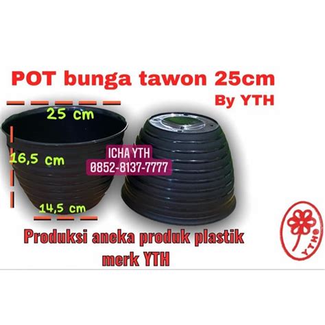 Jual Pot Kembang Pot Bunga Yth Type Tawon 25cm Oleh Pt Yokatta Makmur