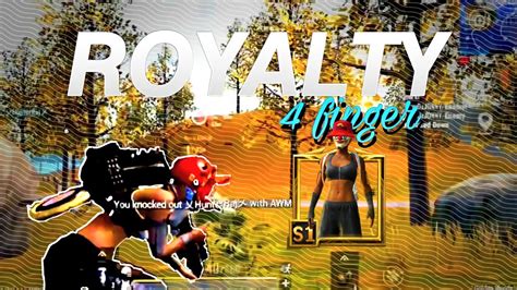 ⚡royalty 4 Finger🥀pubg Mobile Lite Competitive Montagesamsung Paraa3