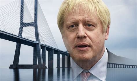 Boris Johnsons Tunnel For Scotland And Northern Ireland Bridge Was