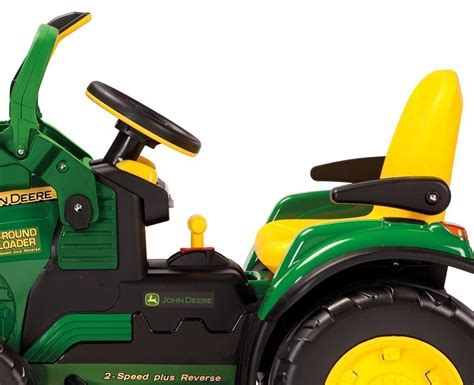 Tractor El Ctrico V De Bater A Para Ni Os John Deere Ground Loader