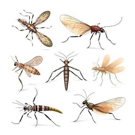 Premium Photo Closeup Mosquitoes