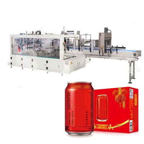 Bottle Packaging Automatic One Piece Wrap Around Carton Packing Machine