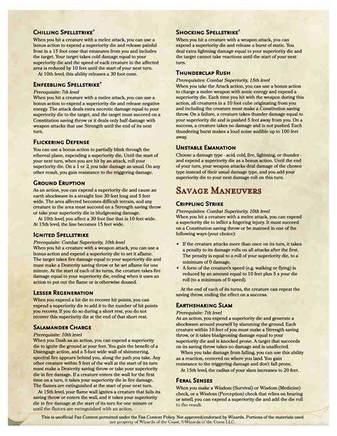 Martial Prowess 24 A 5e Tome Of Battle With Maneuvers Rebalanced