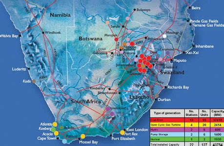 Eskom Load Shedding Areas Map Municipalities The Largest Load